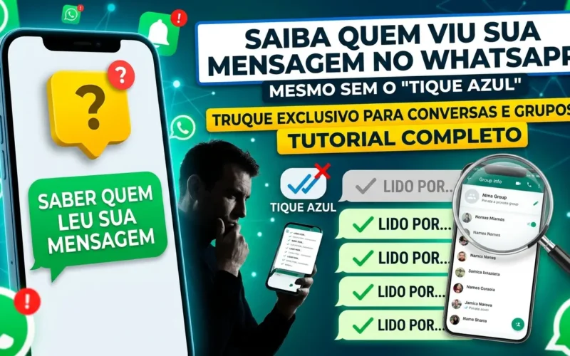 Saiba quem viu sua mensagem no WhatsApp mesmo sem o 'tique azul' / Mais Tutoriais