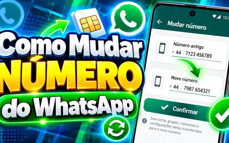 Como mudar número do WhatsApp / Mais Tutoriais / maistutoriais.com.br
