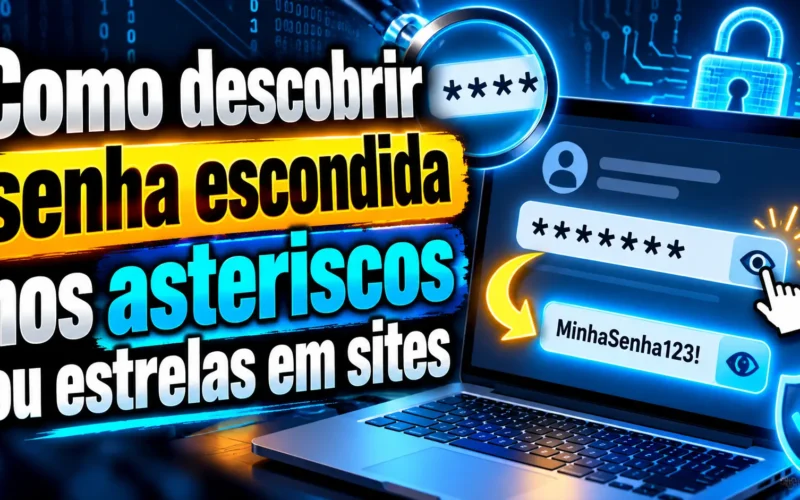 Como descobrir senha escondida nos asteriscos ou estrelas em sites / Mais Tutoriais