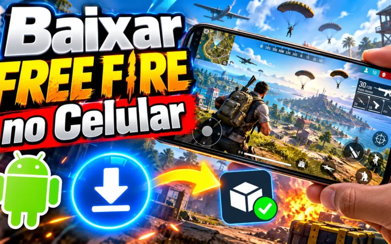Baixar Free Fire no Celular / Site Mais Tutoriais
