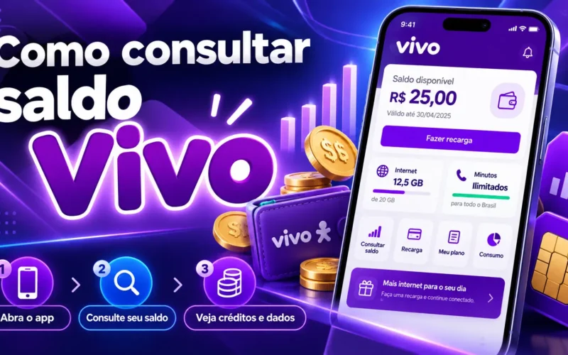 Como consultar saldo Vivo / Mais Tutoriais / Site Mais Tutoriais