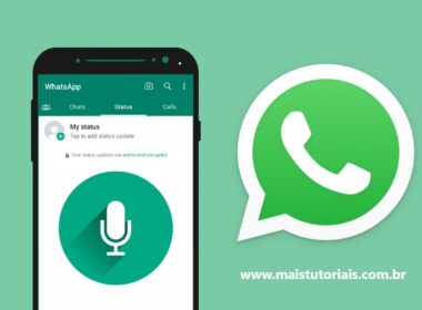 Como postar áudio no status do WhatsApp / Mais Tutoriais
