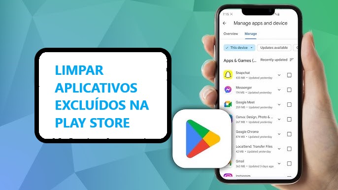 Limpar aplicativos excluídos na Play Store / Mais Tutoriais